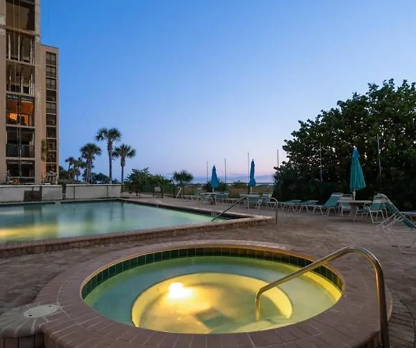 Сasa de vacaciones Reflections On The Gulf #503 Beachfront With Pool And Hot Tub